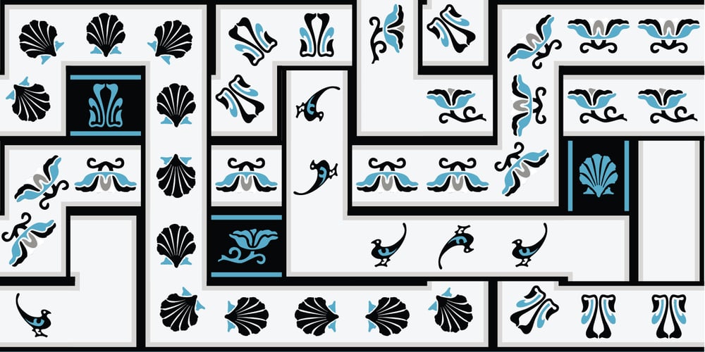 LTC Water Garden Ornaments font
