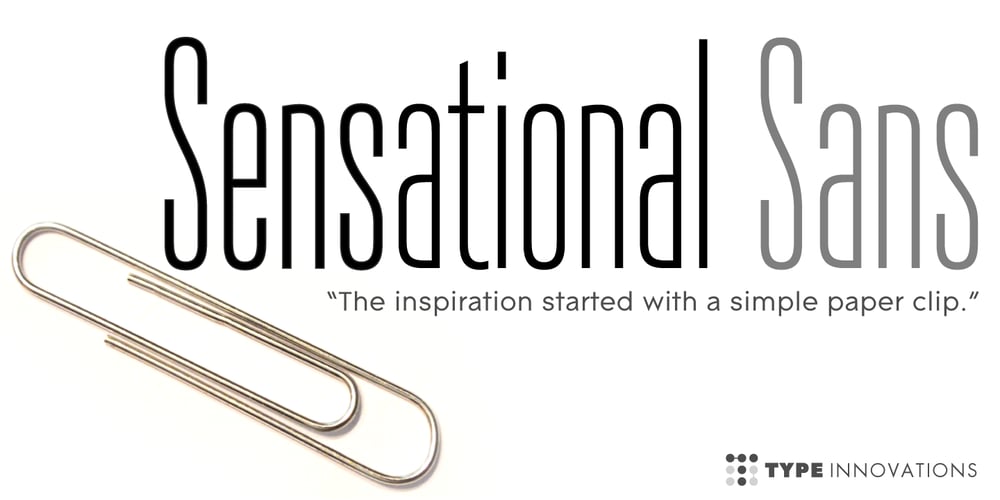 Sensational Sans font