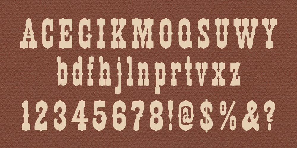 MPI Arcadian font