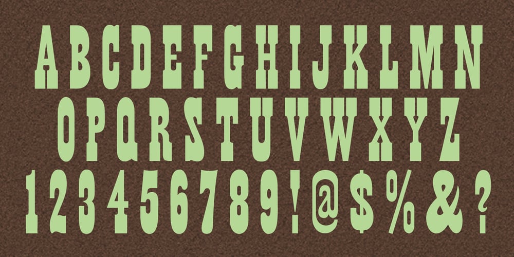 MPI French Clarendon font