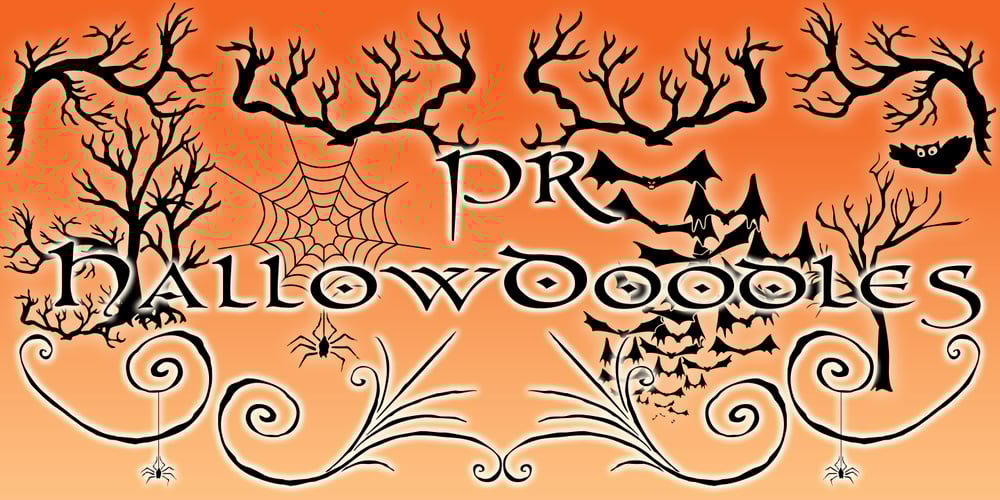 PR Hallow Doodles 01 font