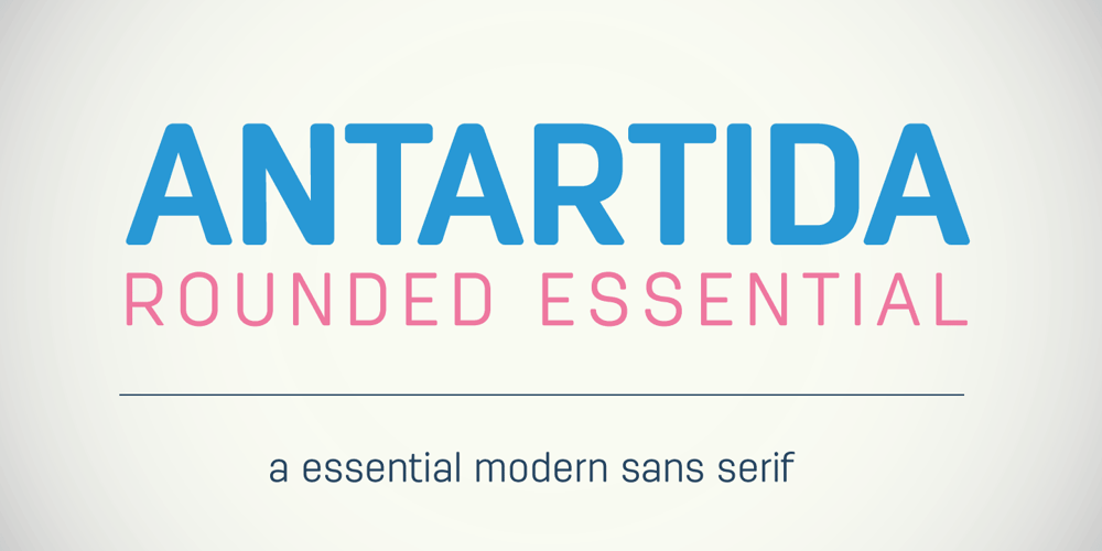 Antartida Rounded Essential font