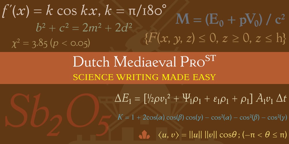 Dutch Mediaeval Pro ST font