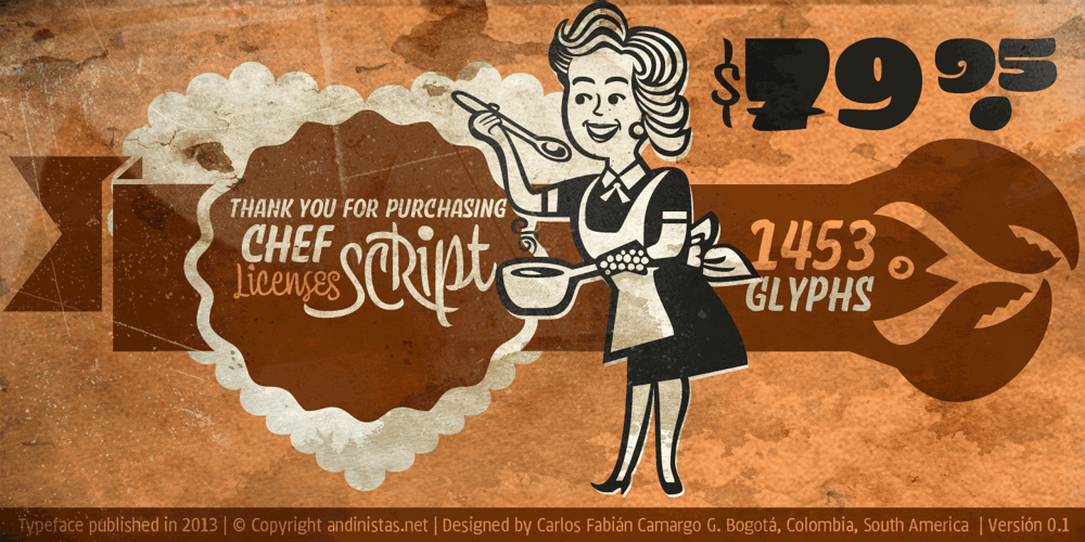 ChefScript font