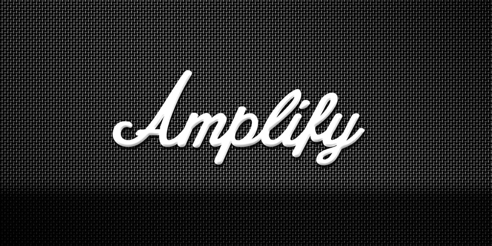 Amplify font