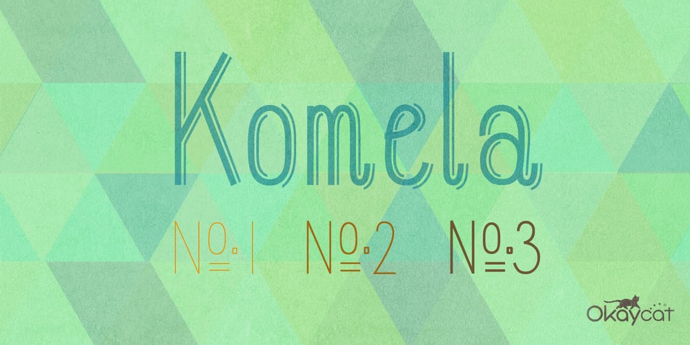 Komela font