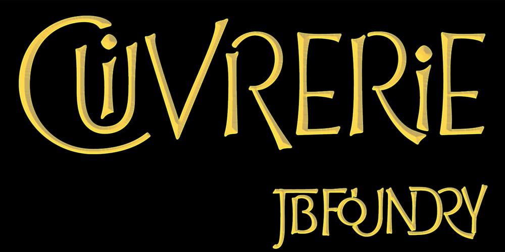 Cuivrerie font