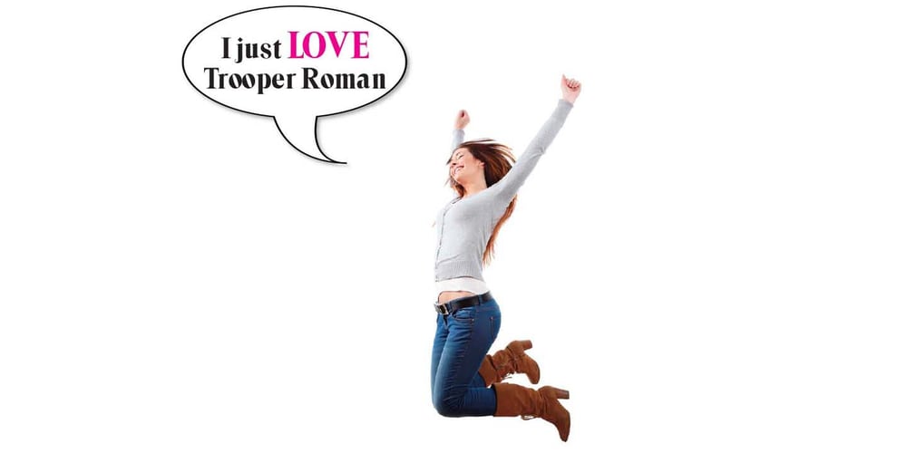 Trooper Roman font