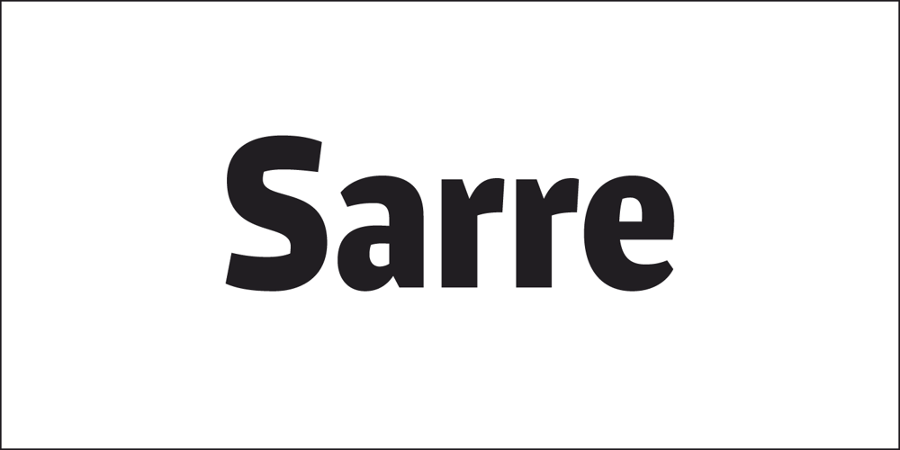 Sarre font