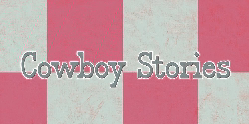 Cowboy Stories font