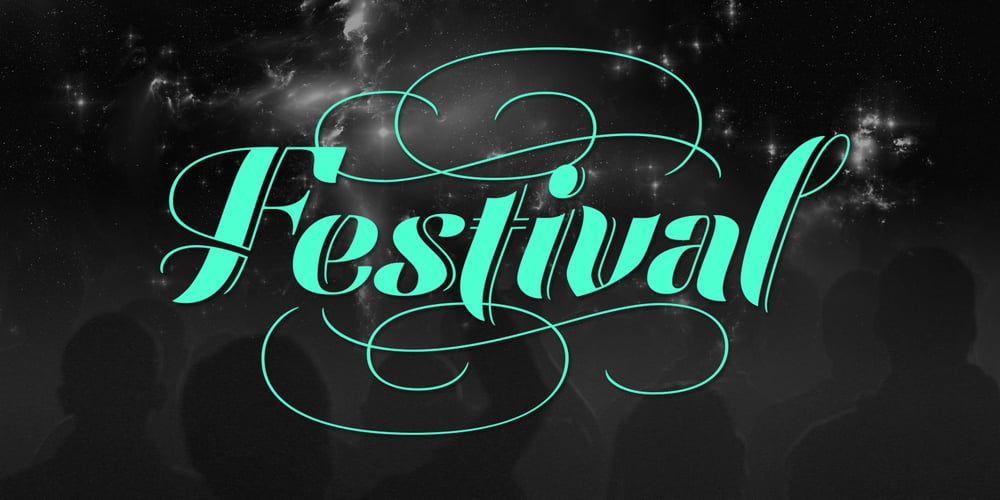 Festival Script Pro font