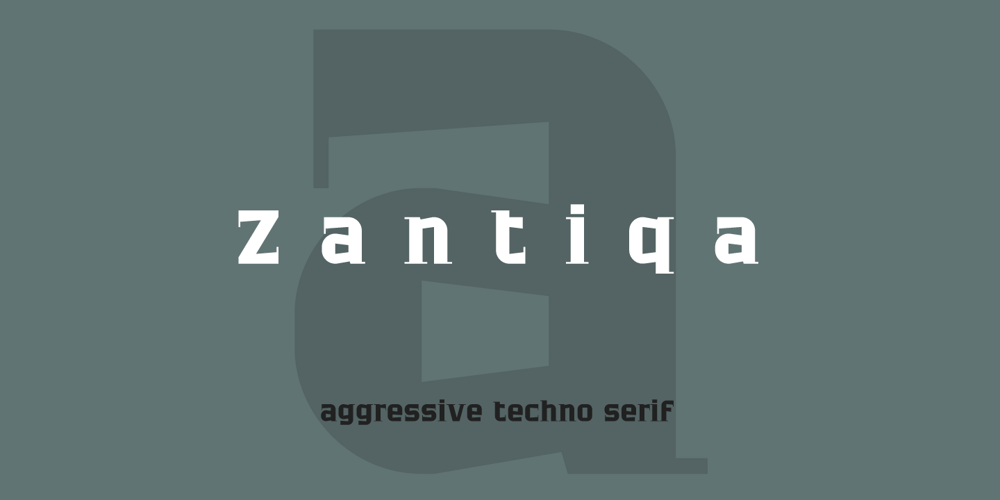 Zantiqa 4F font
