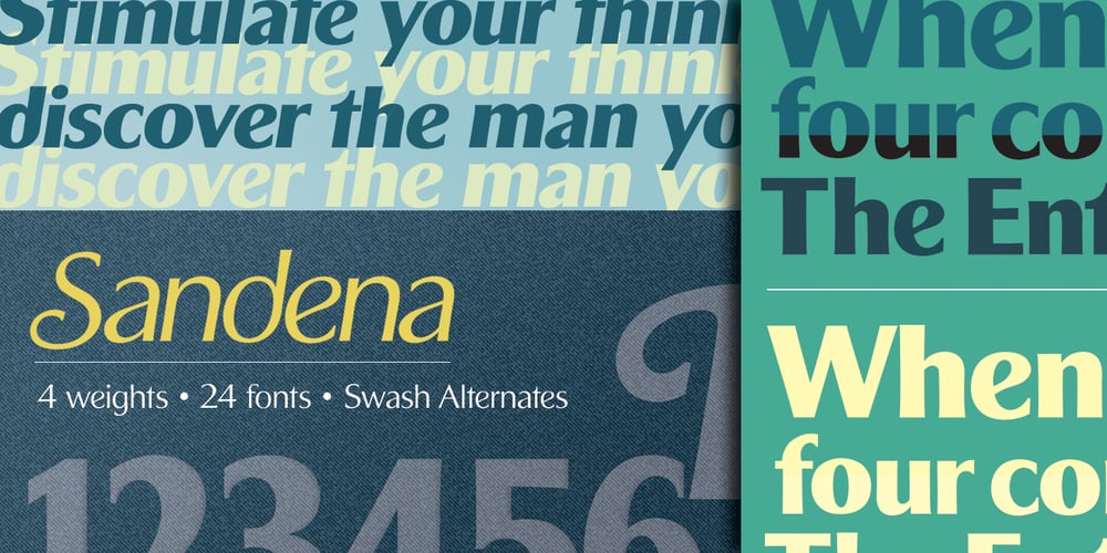 Sandena font