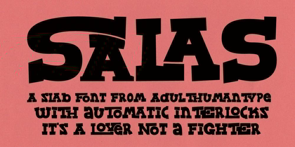 Salas font