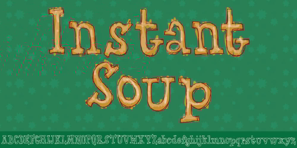 Instant Soup font