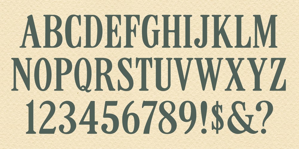 MPI Roman Condensed font