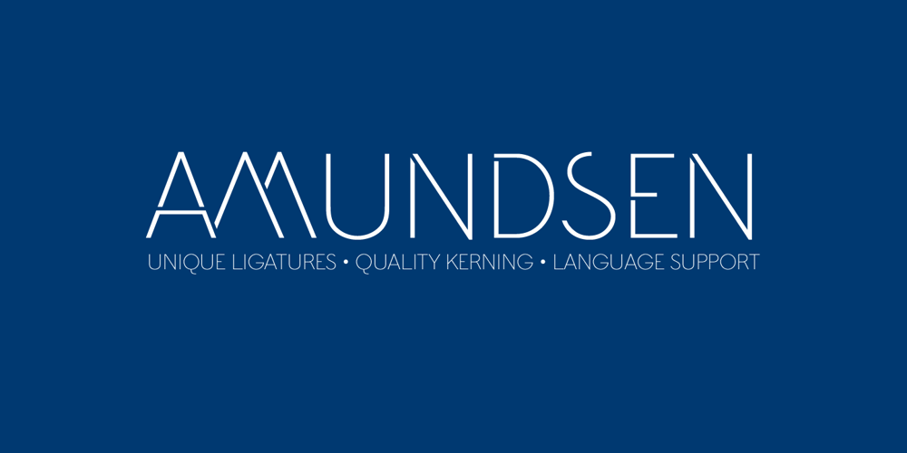 Amundsen font