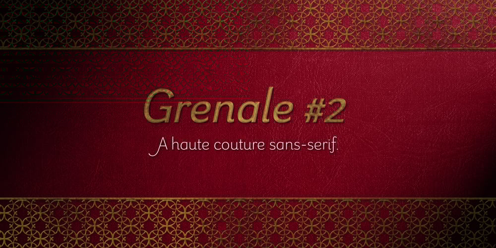 Grenale #2 font