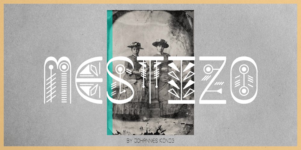 Mestizo font