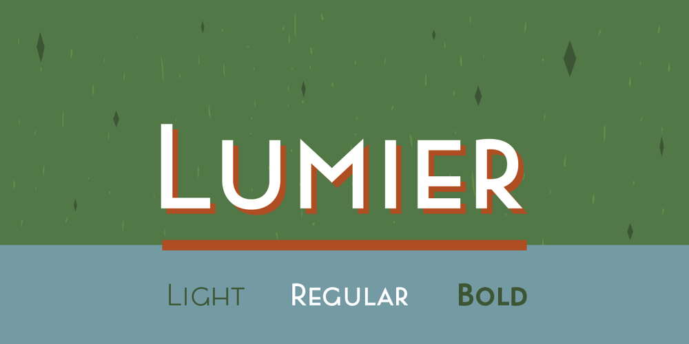 Lumier font