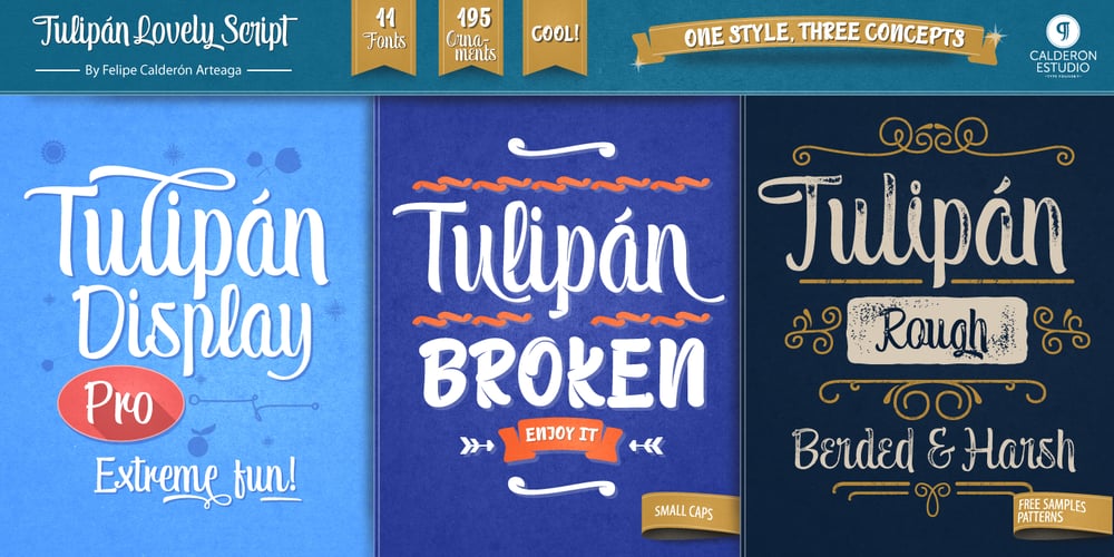 Tulipán font