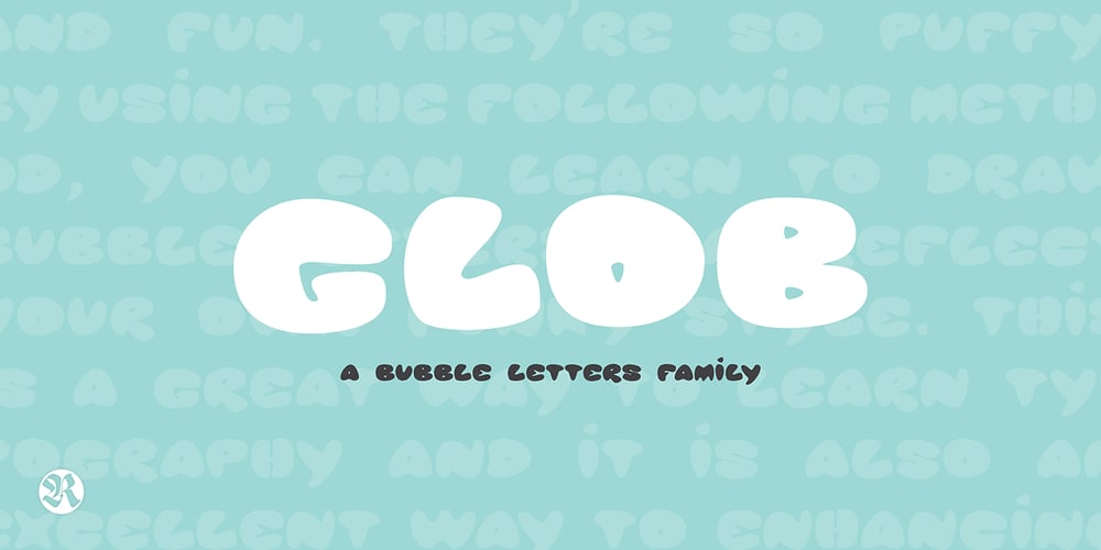 Glob font