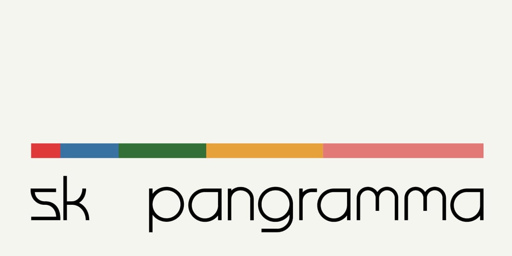 SK Pangramma font