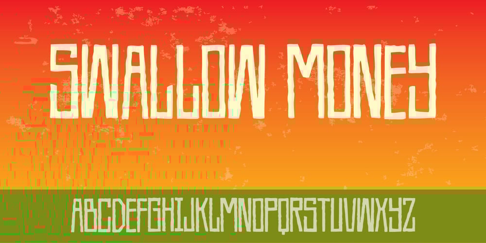 Swallow Money font