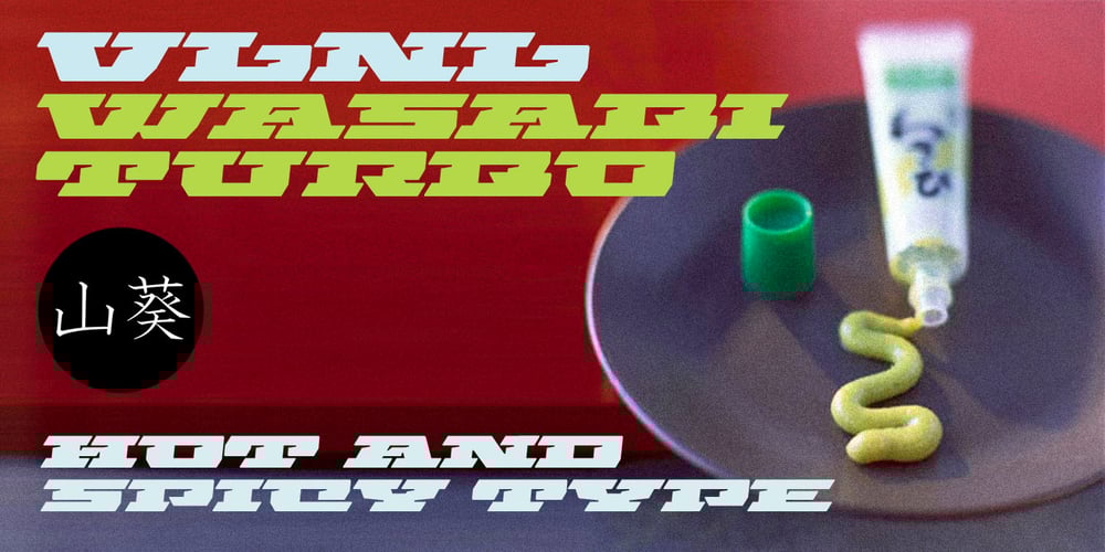 VLNL Wasabi Turbo font