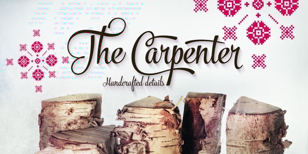 The Carpenter font