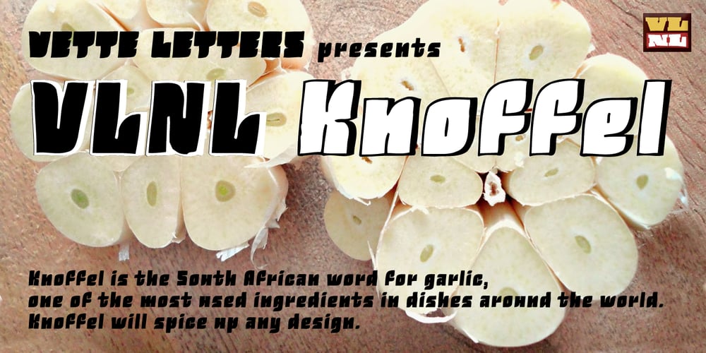 VLNL Knoffel font
