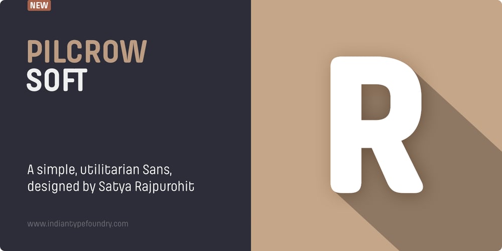 Pilcrow Soft font