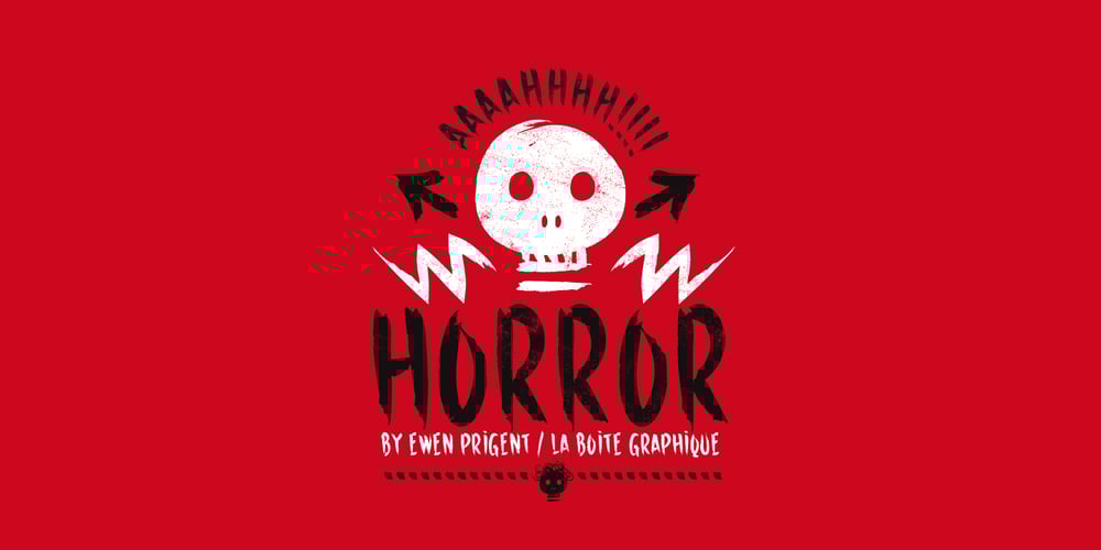 Horror font