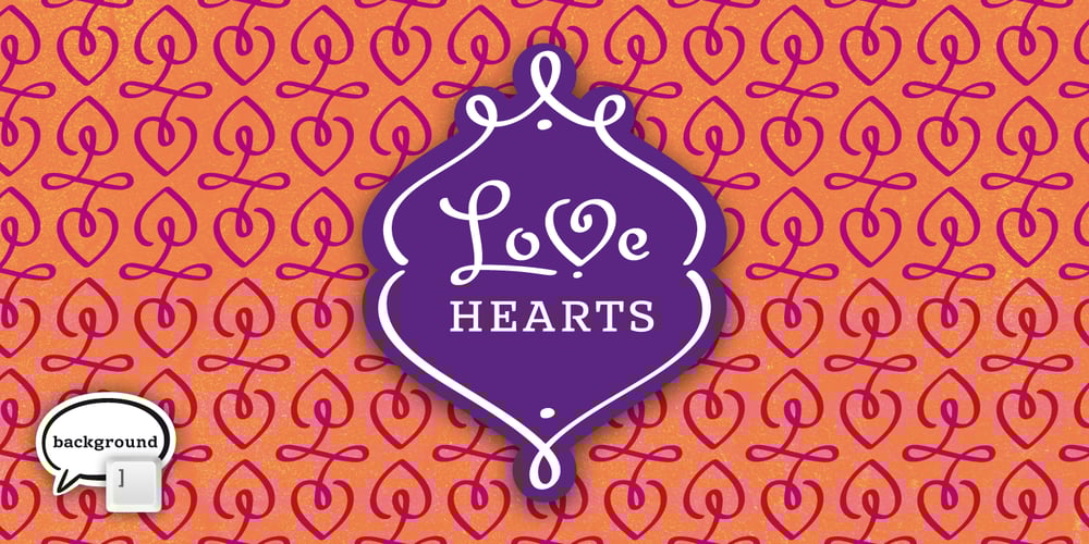 LoveHearts font