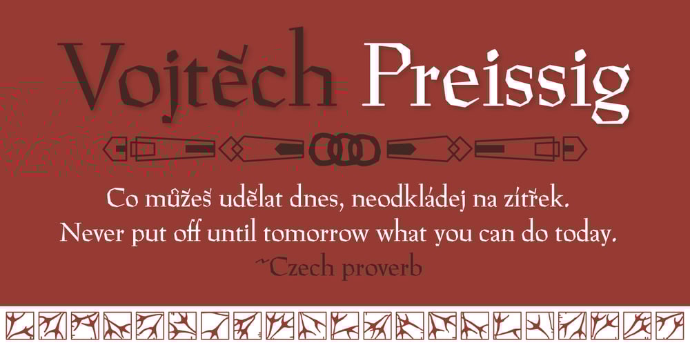 P22 Preissig font