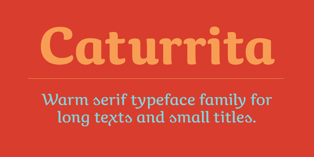 Caturrita font