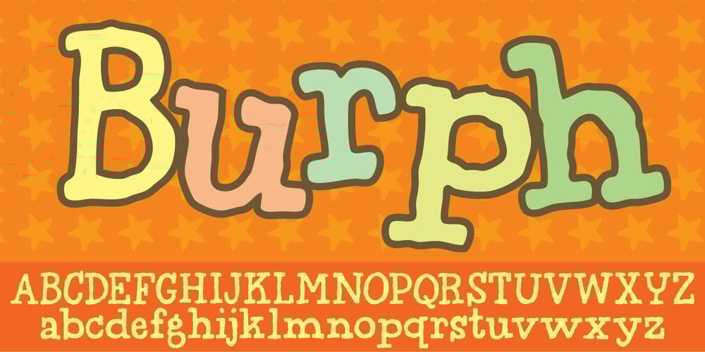Burph font