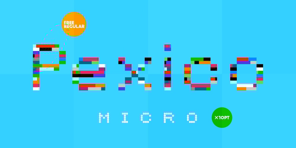 Pexico Micro font