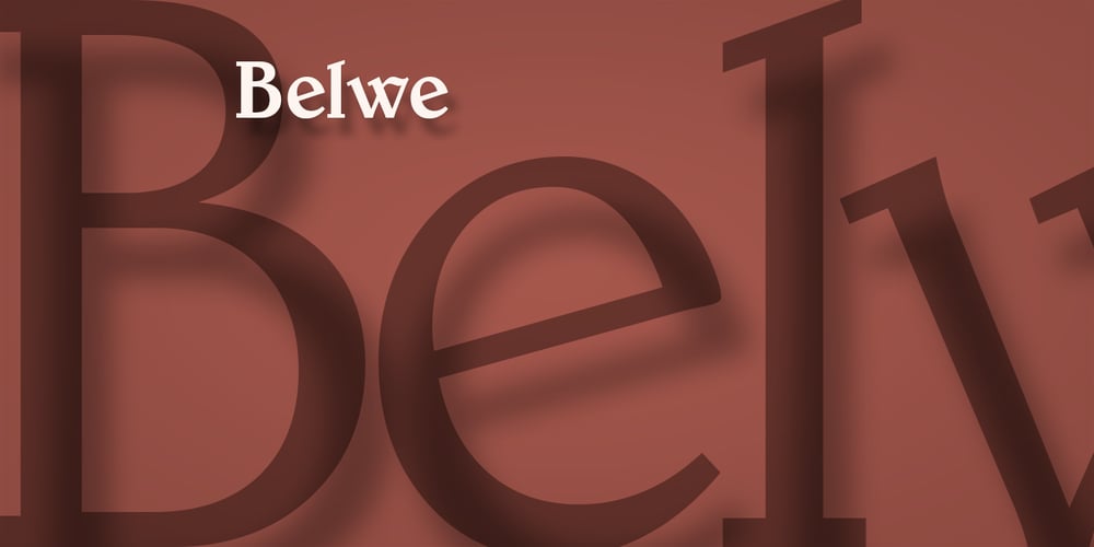 Belwe font