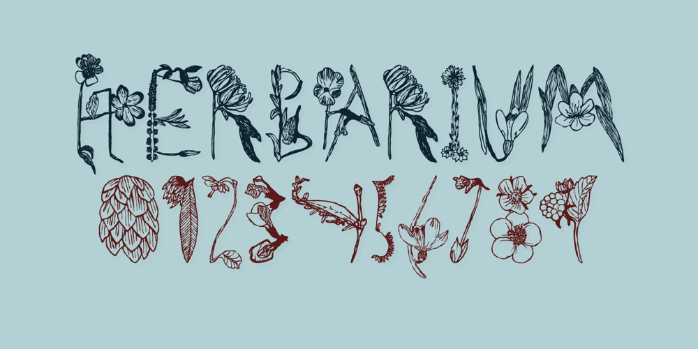 Herbarium font