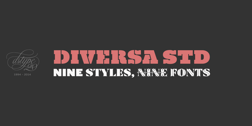 Diversa Std font