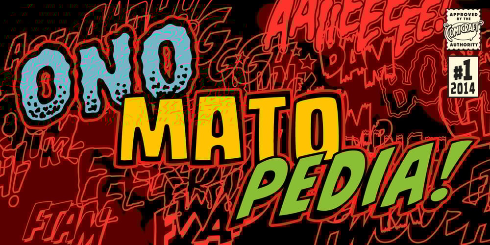 Onomatopedia font