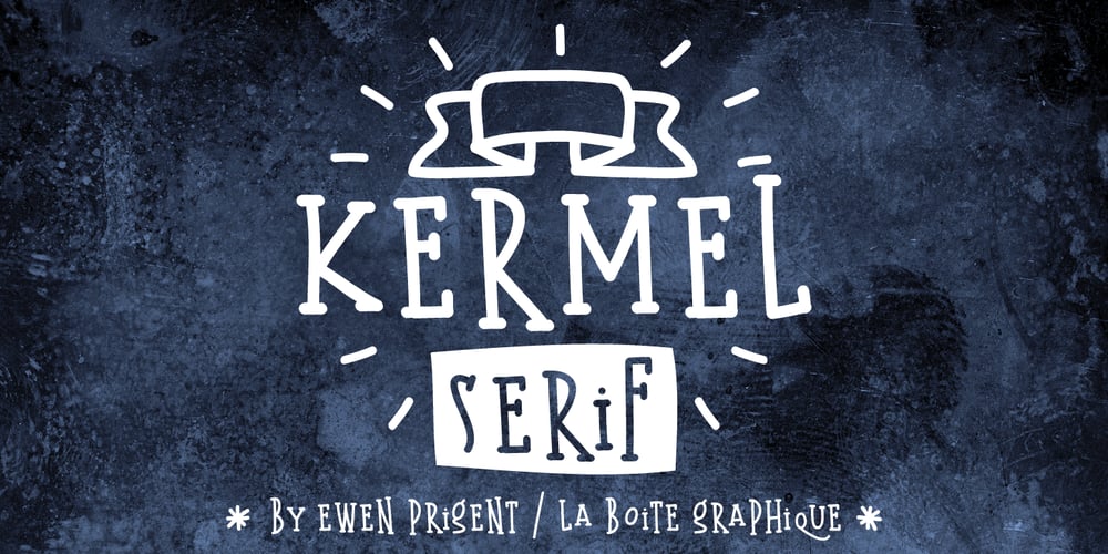 Kermel Serif font