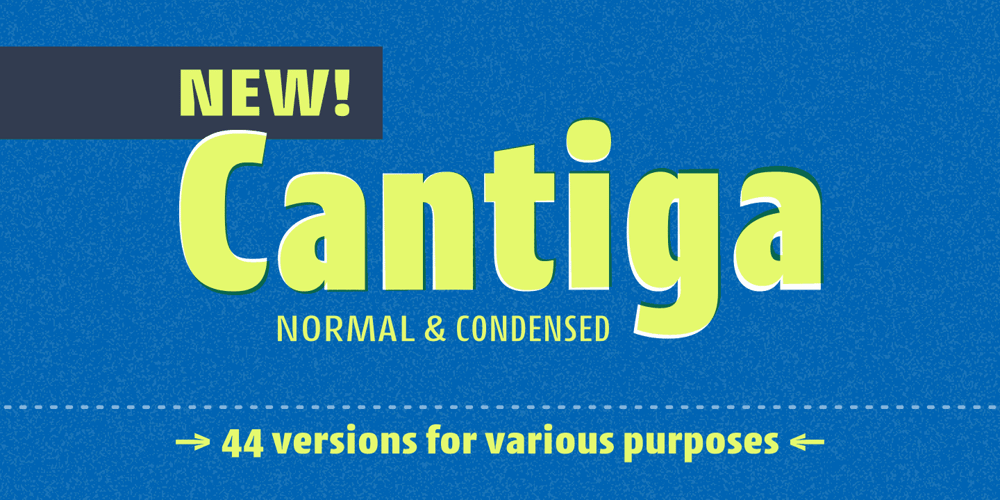 Cantiga font