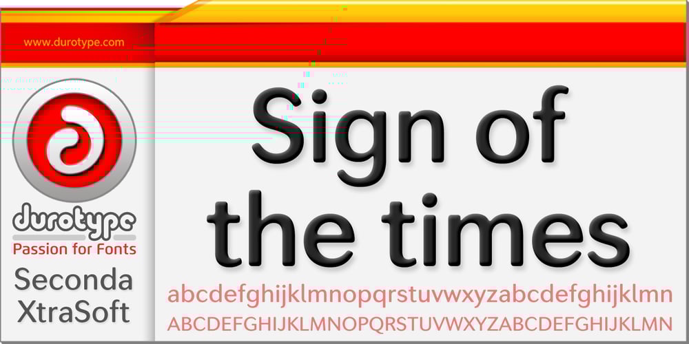 Seconda XtraSoft font