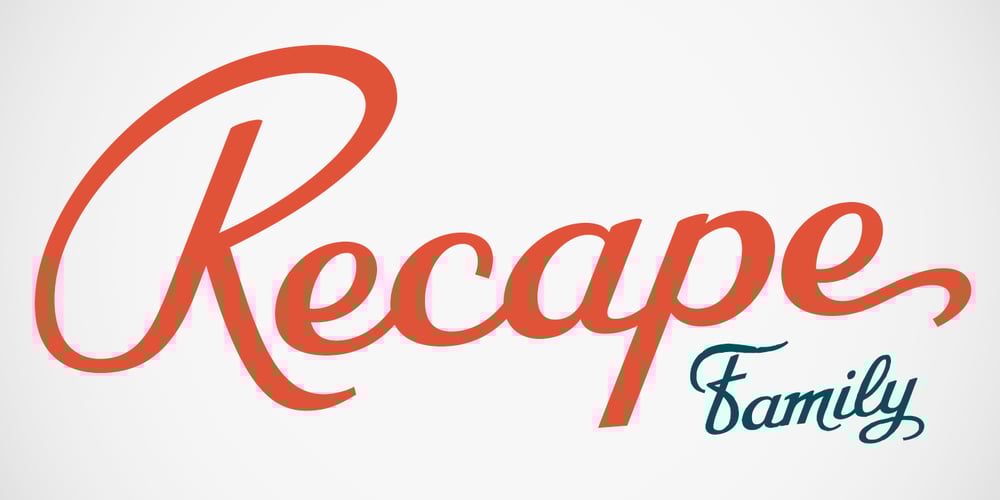 CA Recape font