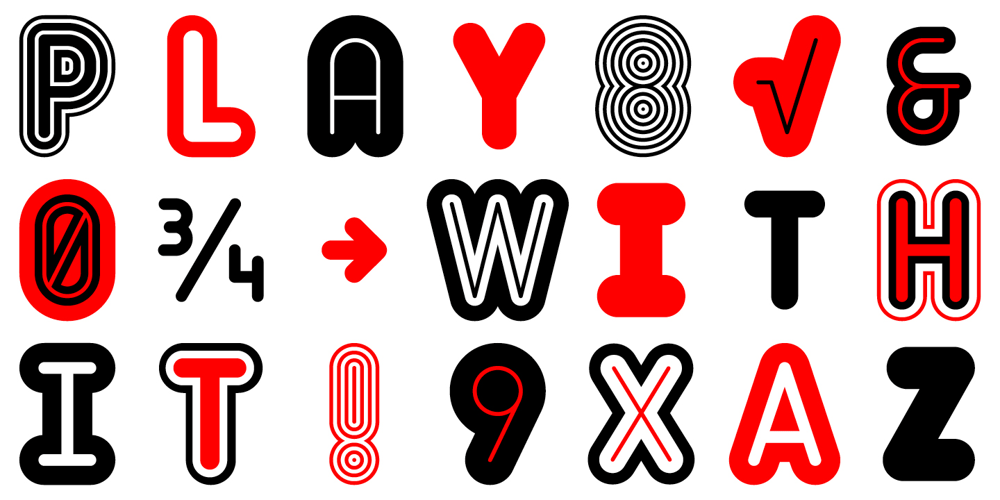 Matryoshka font