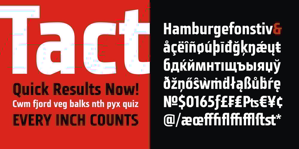 Tact font