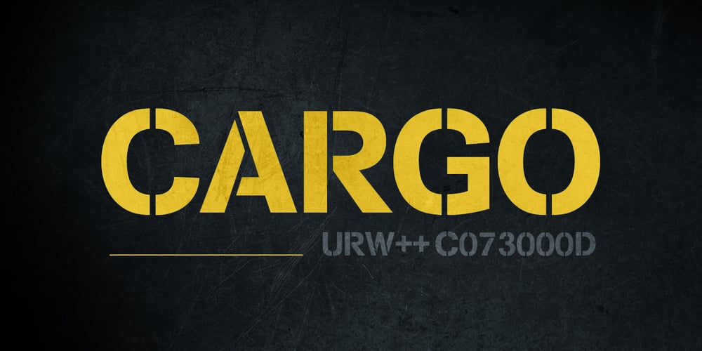 Cargo font