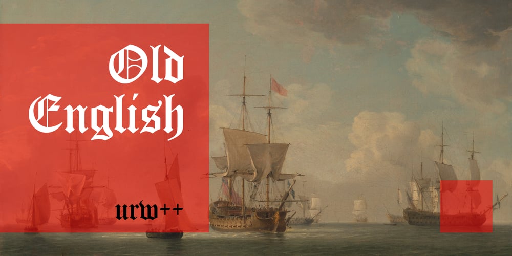 Old English font